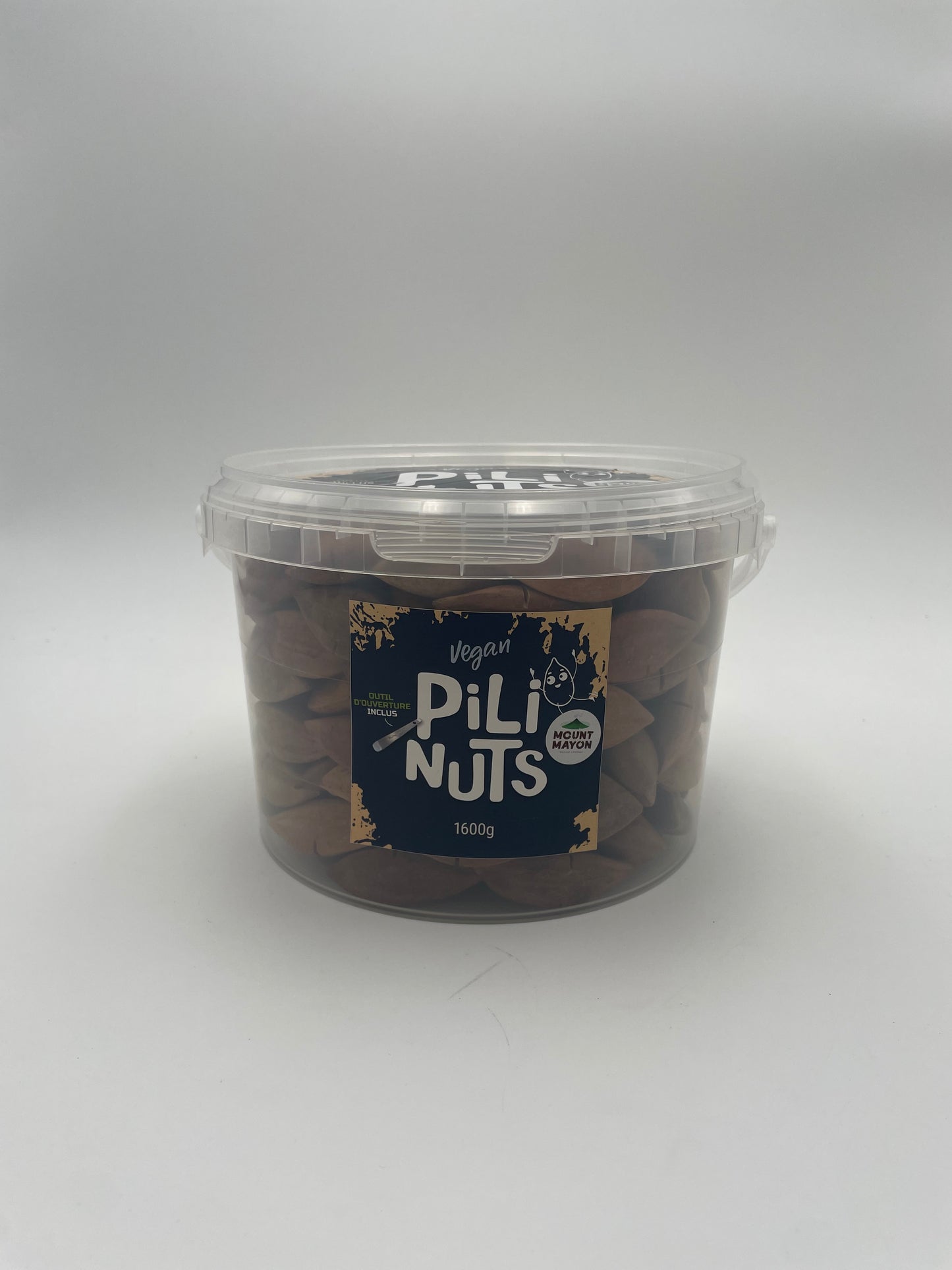 Noix de pili en coque " Seau Familial " 1600g