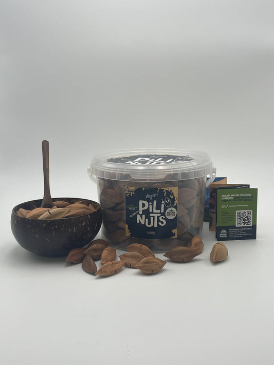 Pili nuts in shell "Family Bucket" 1600g
