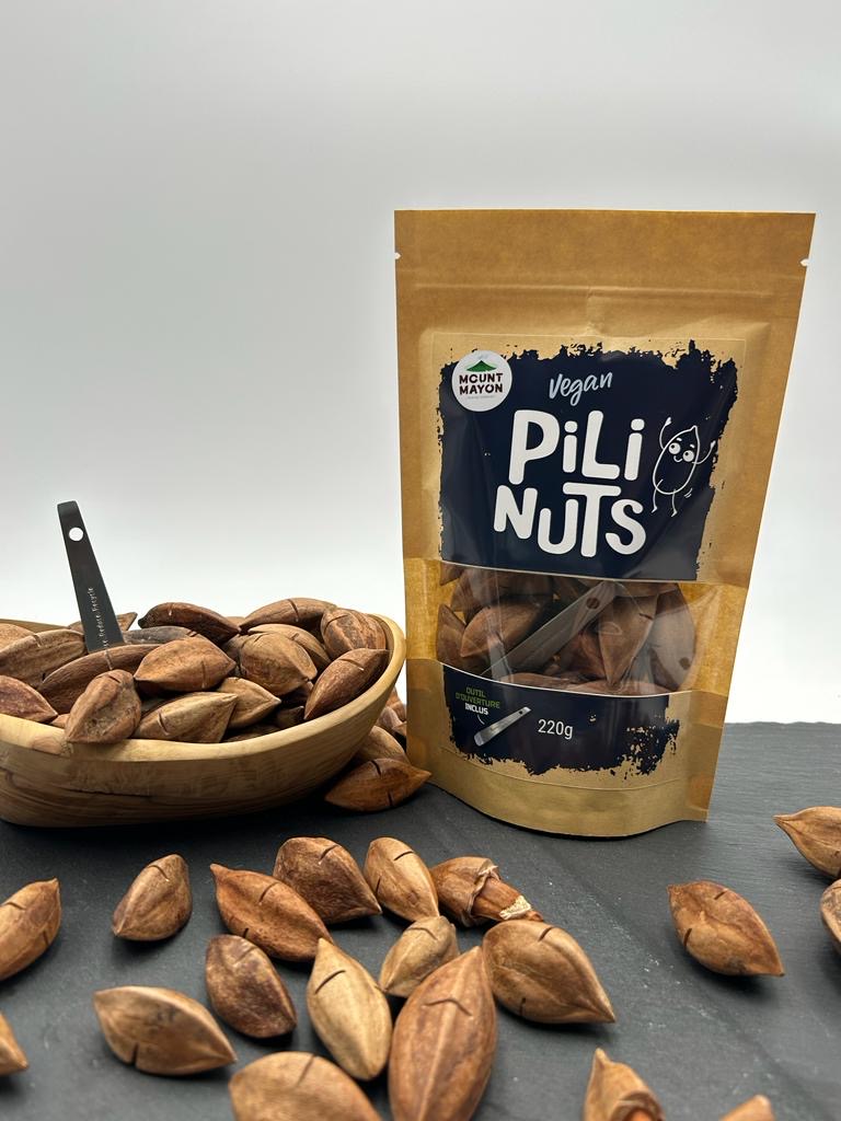 Pili-Nüsse in der Schale „Doypack Découverte“ 220g